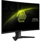 MSI MAG 276CXFDE, Gaming-Monitor 68.6 cm (27 Zoll), schwarz, FullHD, Rapid VA, Curved, HDMI, DP, 280Hz Panel