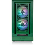 Thermaltake Ceres 350 MX , Tower-Gehäuse dunkelgrün, Tempered Glass x 2