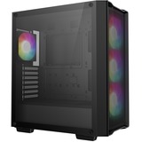 DeepCool CC560 MESH V2, Tower-Gehäuse schwarz, Tempered Glass 