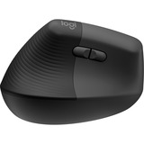 Logitech Lift for Business, Maus graphit, Logi Bolt, Bluetooth, Windows/macOS/Linux/ChromeOS/iPadOS/Android