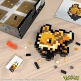 Mattel MEGA Pokémon Evoli Pixel Art, Konstruktionsspielzeug 