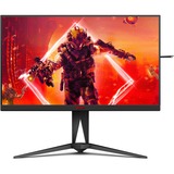 AOC AGON Pro AG275QZN/EU, Gaming-Monitor 69 cm (27 Zoll), schwarz/rot, QHD, VA, HDR, Adaptive-Sync, 240Hz Panel