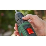 Bosch Akku-Bohrschrauber EasyDrill 18V-40 grün/schwarz, 2x Li-Ionen Akku 2,0Ah, Koffer, POWER FOR ALL ALLIANCE