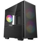 DeepCool CH360 , Tower-Gehäuse schwarz, Tempered Glass