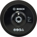 Bosch Gummistützteller Ø 150mm, Schleifteller schwarz, für Poliermaschinen