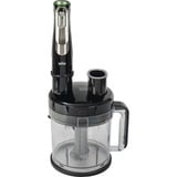 Braun MultiQuick 9 Stabmixer MQ 9195XLI edelstahl/schwarz, 1.200 Watt, mit Küchenmaschinen-Aufsatz, Zerkleinerer, Schneebesen