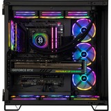 ALTERNATE Gaming-PC iCUE Edition • RTX 4090 • AMD Ryzen™ 9 7950X3D • 64 GB RAM schwarz/transparent, Windows 11 Pro 64-Bit