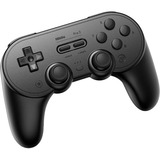 8BitDo Pro 2, Gamepad schwarz, Hall Effect Joysticks