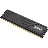 ADATA DIMM 16 GB DDR4-3600  , Arbeitsspeicher schwarz, AX4U360016G18I-SBKD35, XPG GAMMIX D35, INTEL XMP