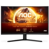 AOC CQ32G4VE Generalüberholt, Gaming-Monitor 81.3 cm (32 Zoll), schwarz/grau, QHD, Fast VA, Curved, HDMI, DP, 180Hz Panel