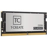 Team Group SO-DIMM 8 GB DDR4-3200  , Arbeitsspeicher silber, TTCCD48G3200HC22-S01, T-CREATE CLASSIC 