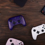 8BitDo Ultimate 2.4G, Gamepad rosa, Hall Effect Joysticks, inkl. Ladestation