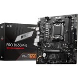 MSI PRO B650M-B, Mainboard schwarz