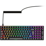 Sharkoon SKILLER SGK50 S2, Gaming-Tastatur schwarz, DE-Layout, Gateron Yellow