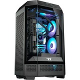 Thermaltake Toughline Liquid T300i, Gaming-PC schwarz/transparent, Windows 11 Home 64-Bit