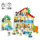 LEGO 10994 DUPLO 3-in-1-Familienhaus, Konstruktionsspielzeug 