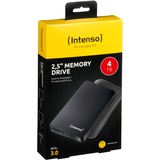 Intenso 2,5" Memory Drive 4 TB, Externe Festplatte schwarz, Micro-USB-B 3.2 Gen 1 (5 Gbit/s)