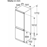 Bosch KIV86VFE1 Serie | 4, Kühl-/Gefrierkombination 