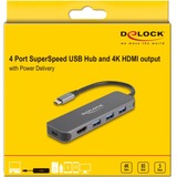 DeLOCK USB-C Dockingstation  4K HDMI USB Hub und PD 3.0