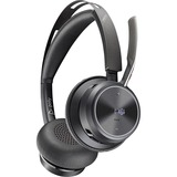 HP Poly Voyager Focus 2 USB-C-C-Headset Microsoft Teams zertifiziert, USB-C/-A Adapter