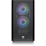 Thermaltake Versa H16 TG ARGB , Tower-Gehäuse schwarz, Tempered Glass