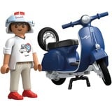 PLAYMOBIL 71622 1969 Vespa 150 Sprint Veloce, blau, Konstruktionsspielzeug 