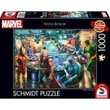 Schmidt Spiele Thomas Kinkade Studios: Marvel - The Avengers, Puzzle 1000 Teile