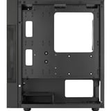 Aerocool Atomic Lite-G-BK-v1, Tower-Gehäuse schwarz, Tempered Glass