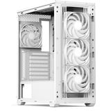 Aerocool D501A-G-WT-v2, Tower-Gehäuse weiß/holz