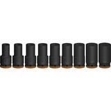 Bosch PRO Impact Steckschlüsseleinsatz-Set 3/4", 9-teilig schwarz, tief