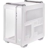 ASUS TUF Gaming GT502 White Edition, Tower-Gehäuse weiß, Tempered Glass