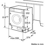 Neff W6441X1, Waschmaschine weiß