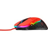 CHERRY Xtrfy M4, Gaming-Maus orange/schwarz