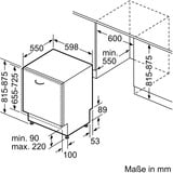 Bosch SMD6ECX00E Serie 6, Spülmaschine 60 cm