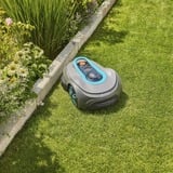 GARDENA Mähroboter smart SILENO free 1.200m² Set grau/türkis, Li-Ionen Akku, mit smart Gateway, LONA-Technologie