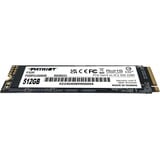 Patriot P320 512 GB, SSD PCIe 3.0 x4, NVMe 1.3, M.2 2280