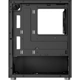 Aerocool CS-111-G-BK-v1, Tower-Gehäuse schwarz, Tempered Glass