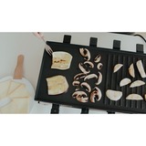 Severin Raclette RG 2375, mit Wende-Grillplatte schwarz/edelstahl, 1.700 Watt