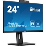 iiyama ProLite XUB2490HSUH-B1, LED-Monitor 60.5 cm (23.8 Zoll), schwarz (matt), FullHD, IPS, AMD Free-Sync, 100Hz Panel