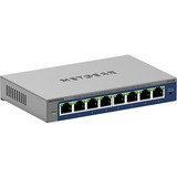 Netgear GS108E, Switch grau