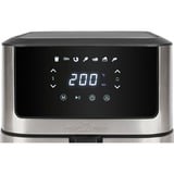 ProfiCook Heißluftfritteuse PC-FR 1269 H edelstahl/schwarz, 1.800 Watt, Korb 8 Liter