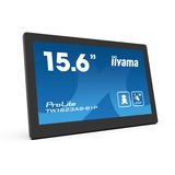 iiyama ProLite TW1623AS-B1P, LED-Monitor 39.5 cm (15.6 Zoll), schwarz (matt), FullHD, IPS, Touchscreen