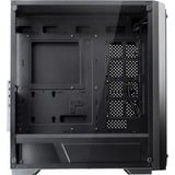 RAIJINTEK PONOS TG4, Tower-Gehäuse schwarz, Tempered Glass Version