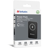 Verbatim Wireless Powerbank Charge 'n' Go 5.000mAh schwarz, Qi, PD 3.0, Quick Charge 3.0