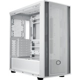 Cooler Master MasterBox 600 Lite, Tower-Gehäuse weiß, Tempered Glass