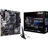 ASUS PRIME B550M-A WIFI II, Mainboard schwarz/silber