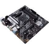 ASUS PRIME B550M-A WIFI II, Mainboard schwarz/silber