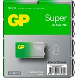 GP Super Alkaline 9V Blockbatterie Longlife, 6LR61, 9Volt