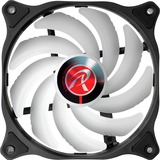 RAIJINTEK EOS 12 RBW ADD -3 120x120x25, Gehäuselüfter schwarz/transparent, 3 Stück, inkl. ARGB-Hub und Fernbedienung