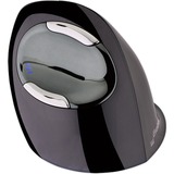 Evoluent VerticalMouse D Wireless, Maus schwarz/silber, Medium, RH